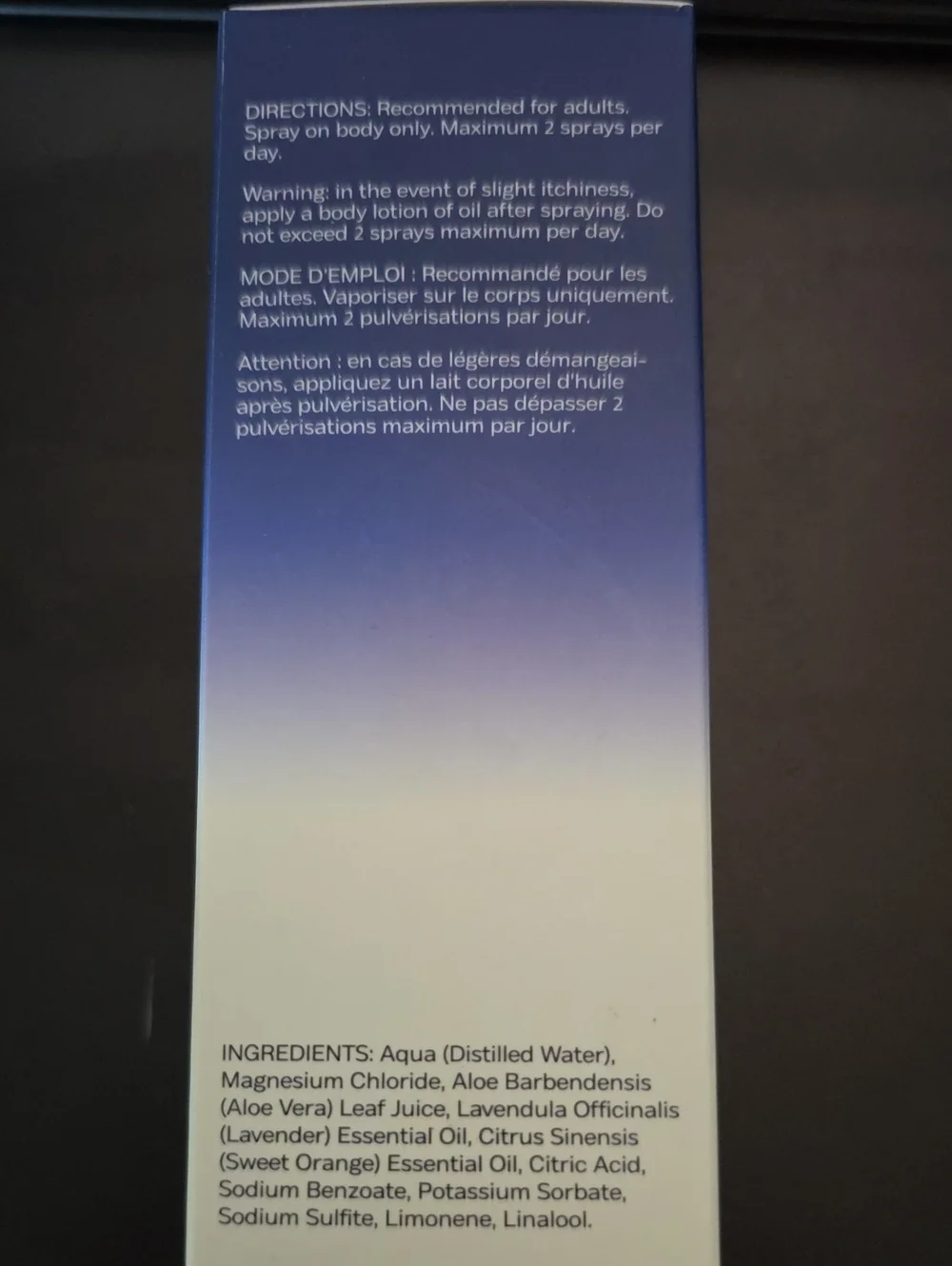 Nocturne Magnesium Sleep Oil - Lavender  And Aloe Vera
